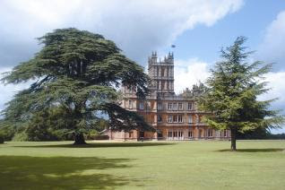 Downton Abbey saison 1 Highclere+caste