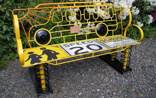 david feldt, to make you smile benches