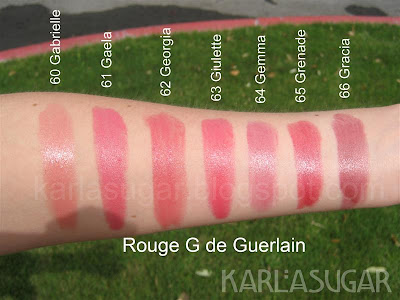 Karla Sugar Lipstick Swatches
