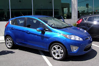 2010 Ford Fiesta in Blue Flame Metallic - Subcompact Culture