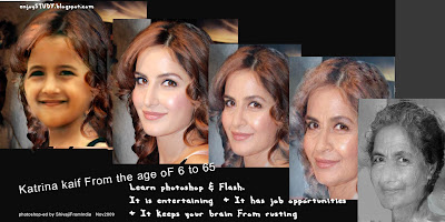 photo showing how katrina kaif will look like when she is very old