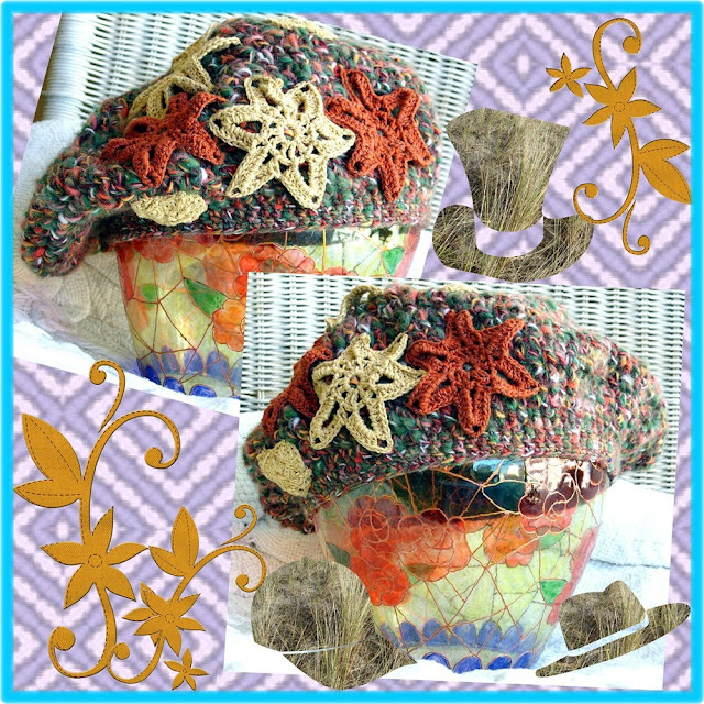 Crocheter Des Fleurs Pour Decorer Des Chausson De Nuit Crocheter Des Fleurs Pour Decorer Des Chausson De Nuit
