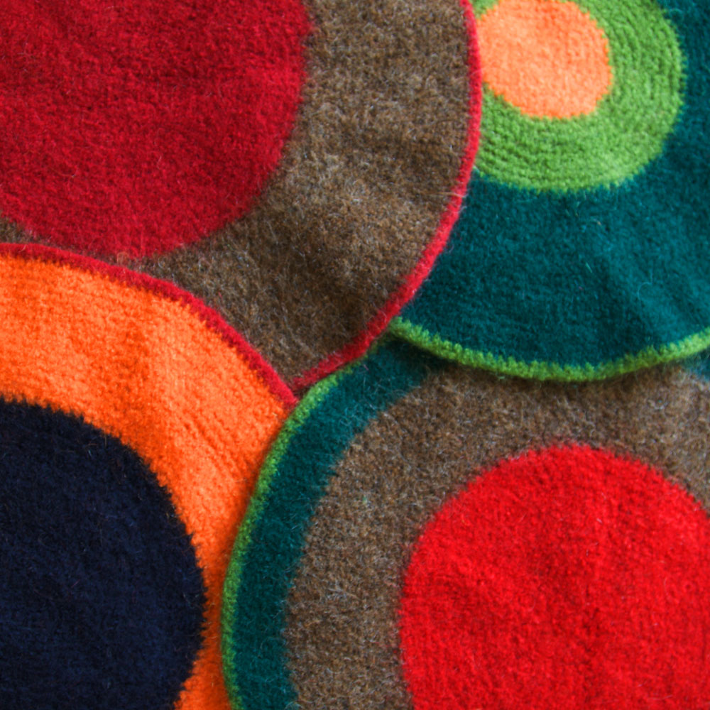 Wildly Woolly "2000 Breaths" Meditation Mats