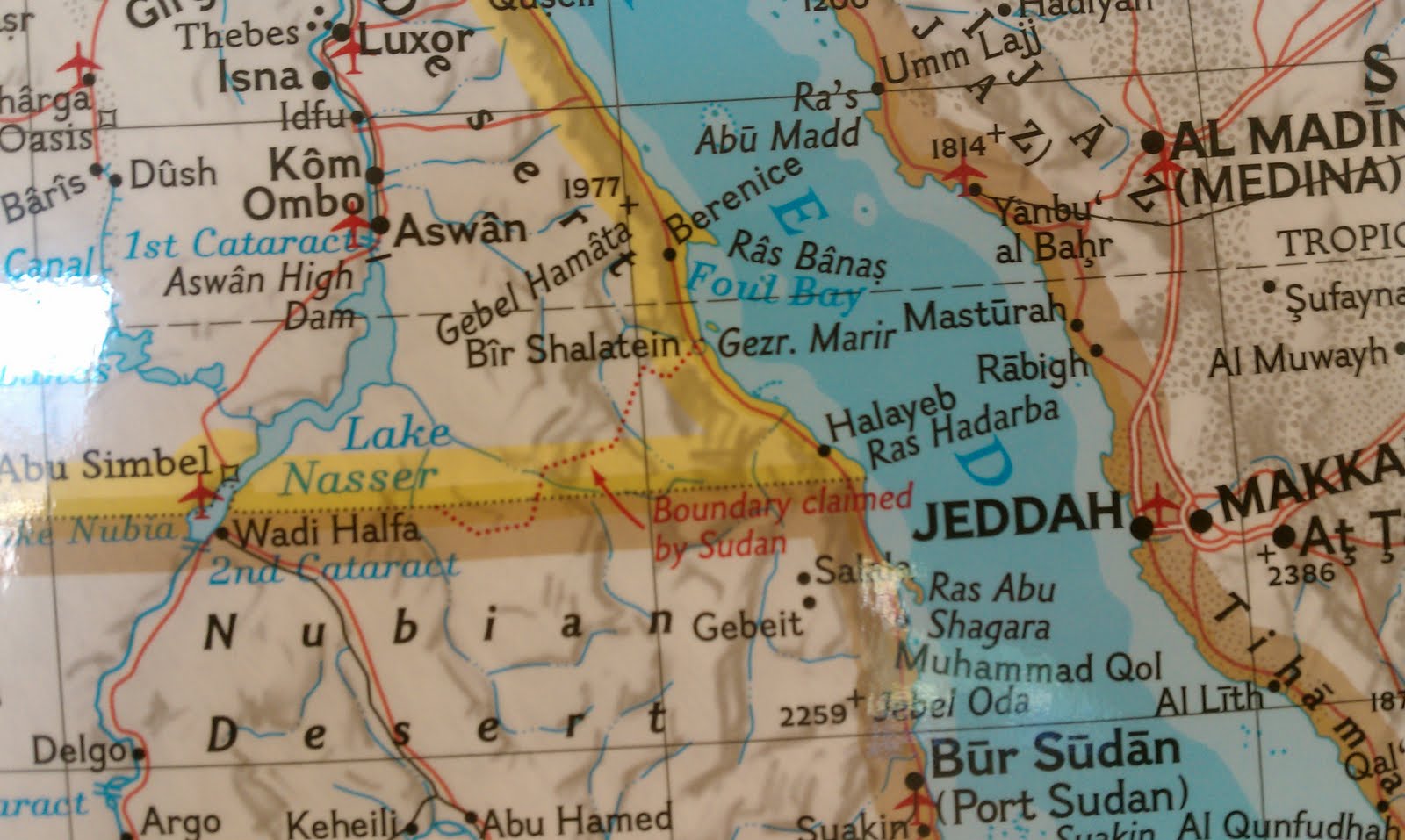 The Hala'ib Triangle and why National Geographic has it Wrong ... The Hala'ib Triangle and why National Geographic has it Wrong ...