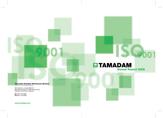 Book cover - Tamadam annual report 2008