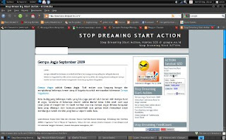 Kopitozie Sang Panglima Stop Dreaming Start Action