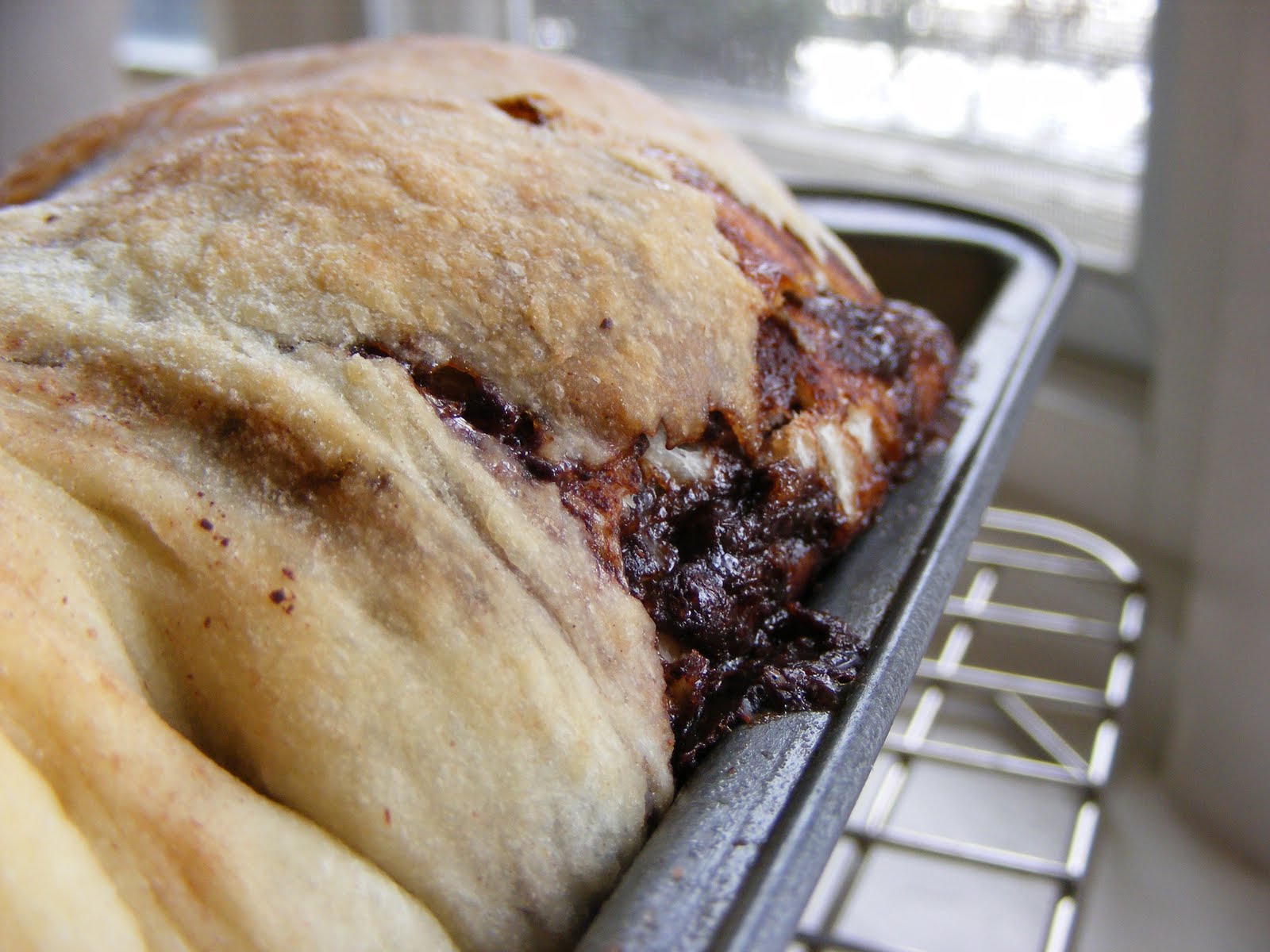 The Virtual Goody Plate Chocolate Swirl BabkaBread