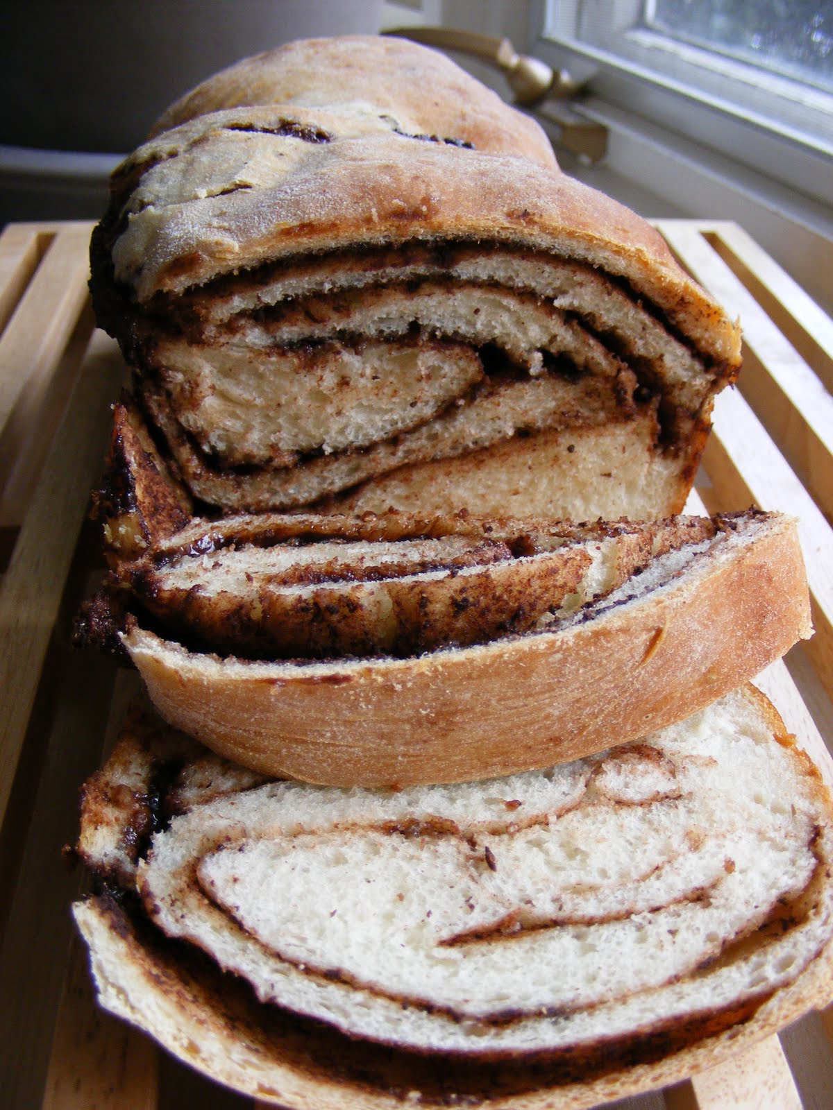 The Virtual Goody Plate Chocolate Swirl BabkaBread