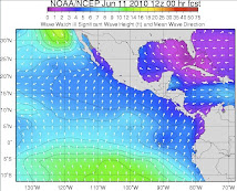 SURF FORECAST: CENTRAL AMERICA