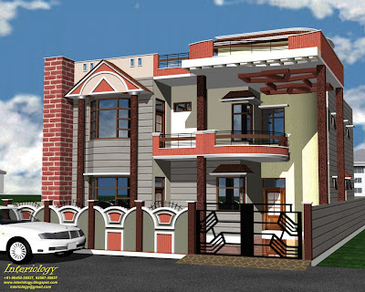 Front Elevations Of Residential Buildings In India iwpsd
