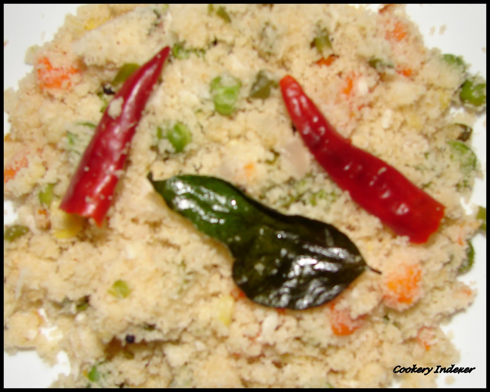 ! Regional Indian Cuisine Blogroll ! Vegetable Upma
