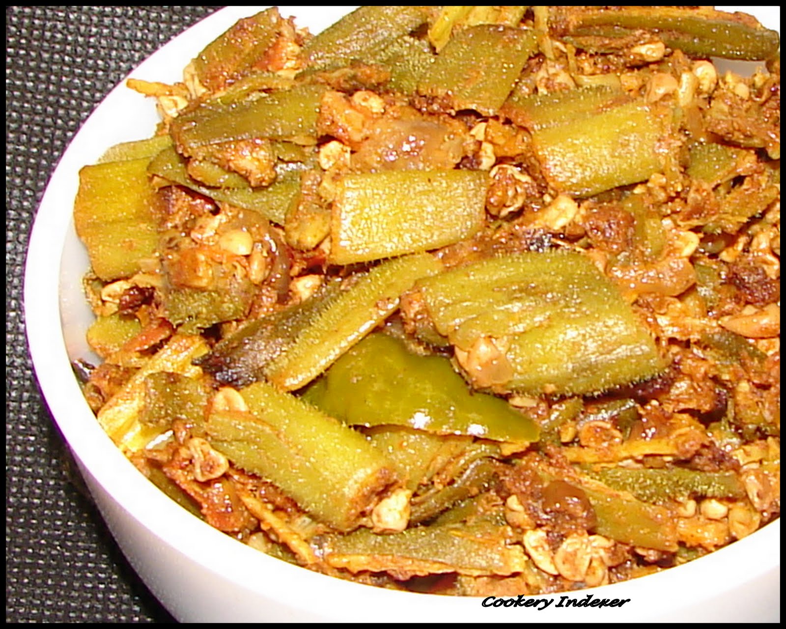 ! Regional Indian Cuisine Blogroll ! Punjabi Bhindi Masala (Okra