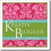 The Kreativ Blogger Award
