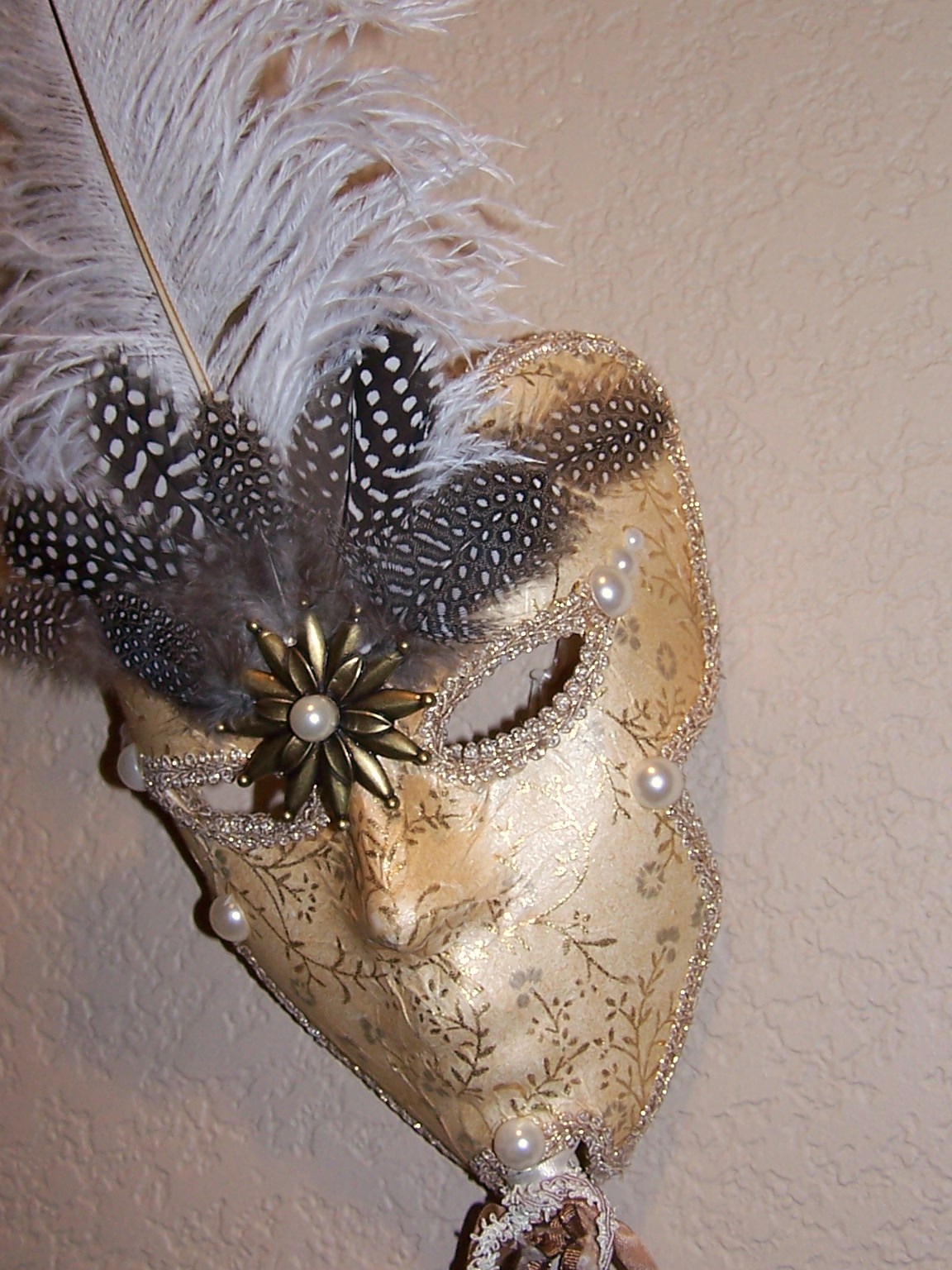 Nostalgic Collage' Masquerade Mask