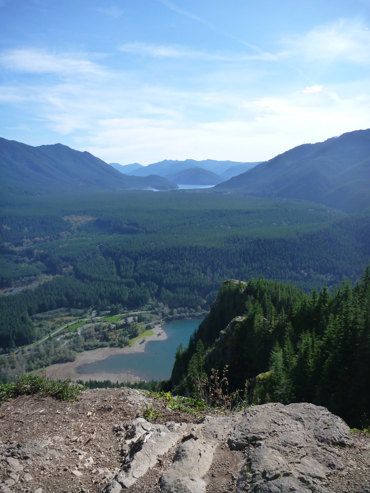Asymptotic Running Rattlesnake Mountain