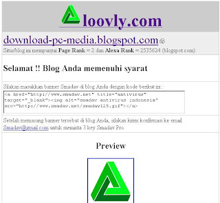 Registrasi Smadav Pro