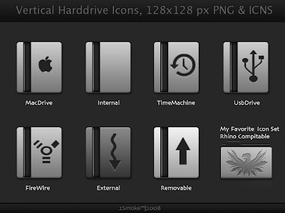 mac drive icons