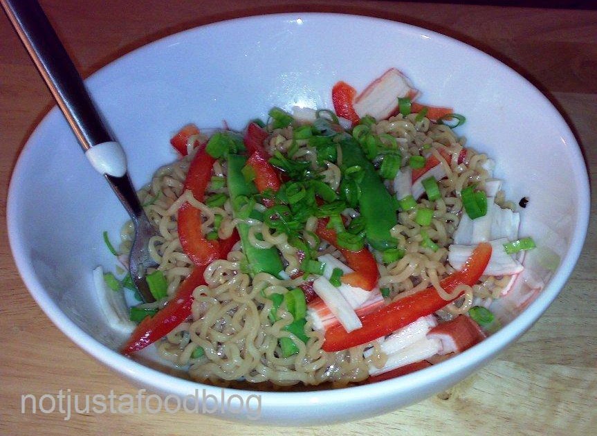 Oriental Crab and Noodle Salad Not Just A Food Blog