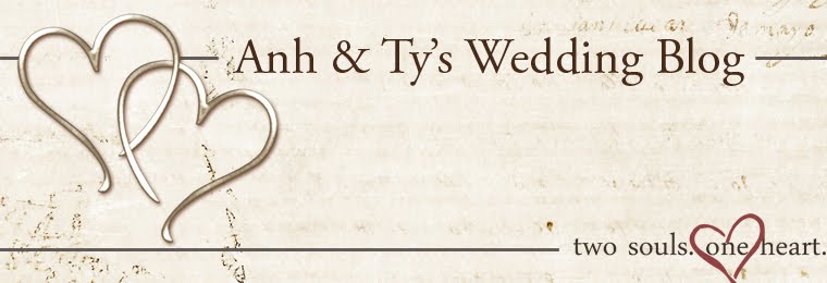 The lead up to our wedding...