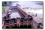 Top view of the locks