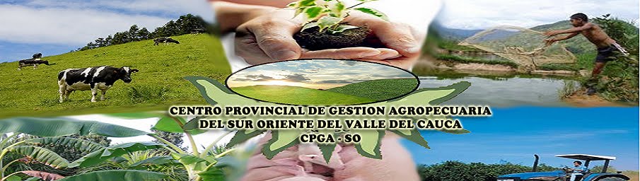 Centro Provincial de Gestion Agropecuaria del SurOriente del Valle