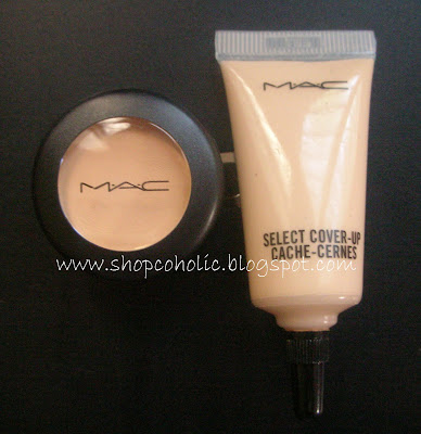Mac Concealer Swatches