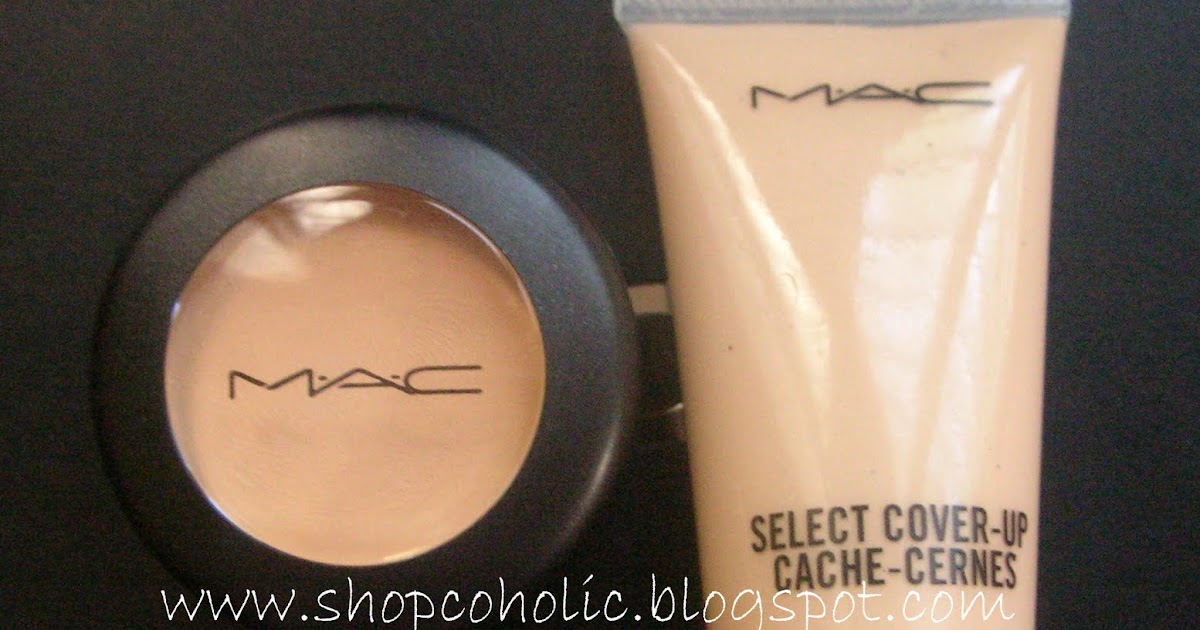 Miss Shopcoholic MAC Concealers Studio Finish vs. Select Cover up