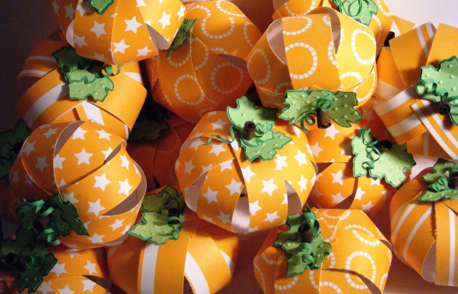 Pink and Paper: Pumpkin Favors