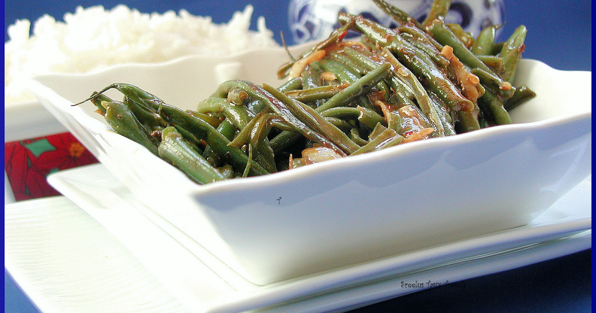 Sreelus Tasty Travels Chinese String Beans