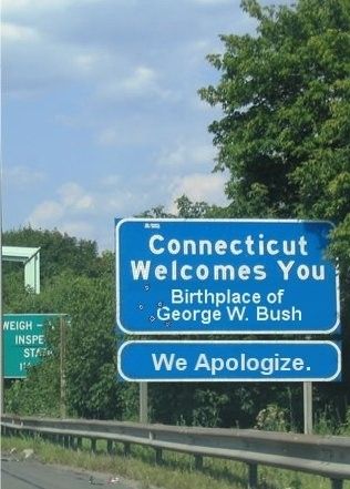 [2127bush_connecticut_welcome.jpg]