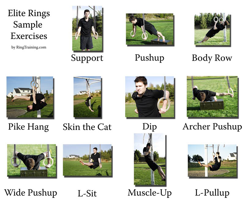 Crossfit Olympic Ring Exercises Crossfit Olympic Ring Exercises