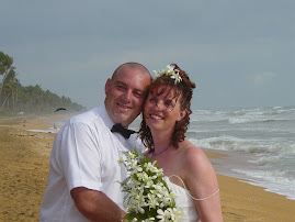 Steve and I on our wedding day...