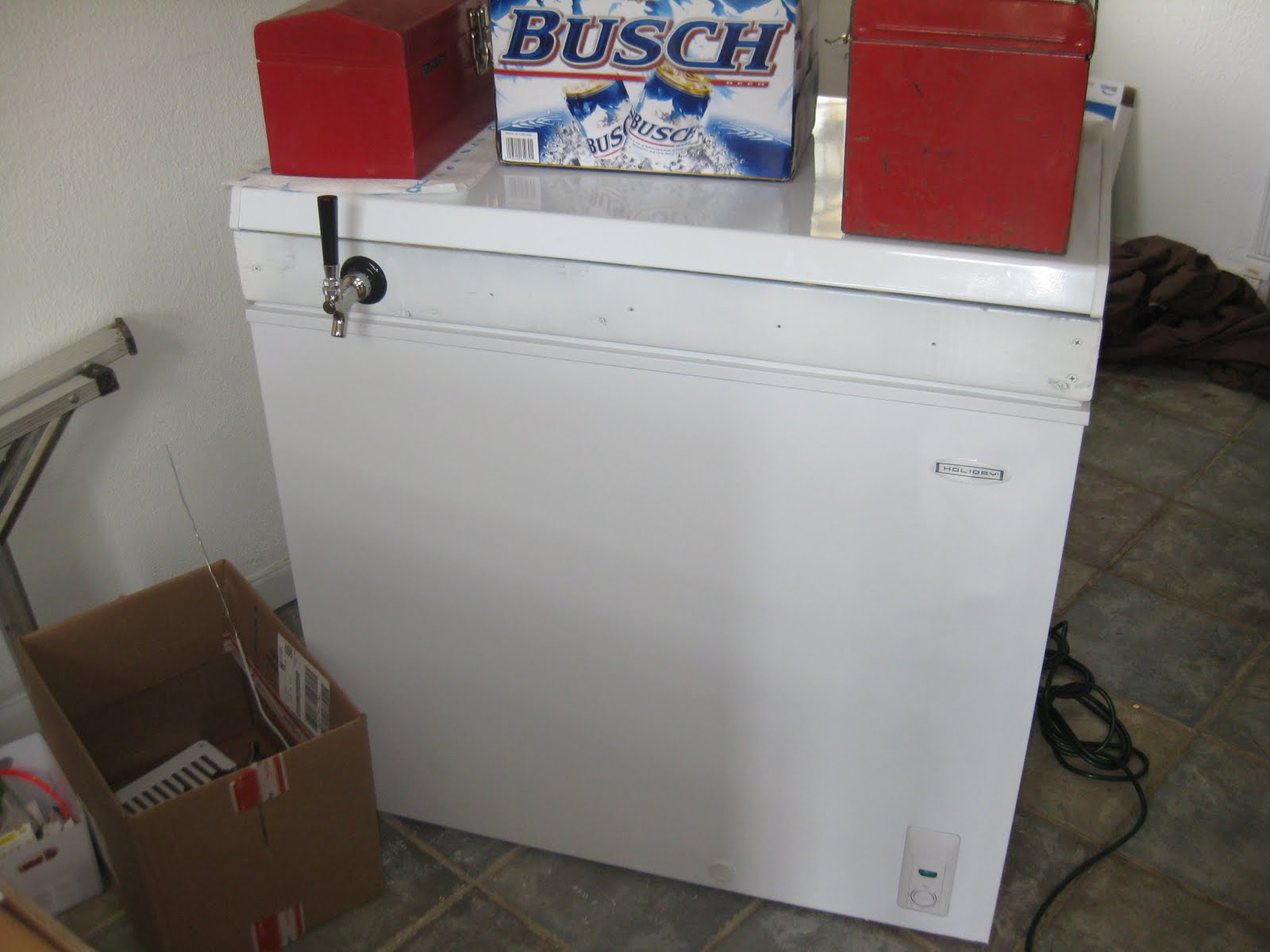 Buffalo Theory Brewing Chest Freezer Kegerator Conversion