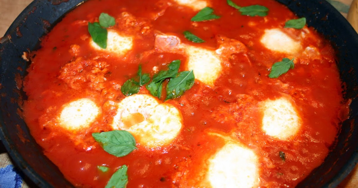 Of Soup and Love Drowned Eggs or Uova in Brodetto or Eggs in Tomato Sauce