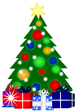 free cute clipart christmas tree