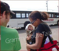 mom dad son leaving minnesota fair image