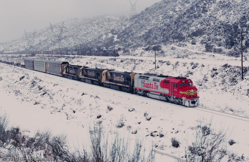 Cajon Pass Snow