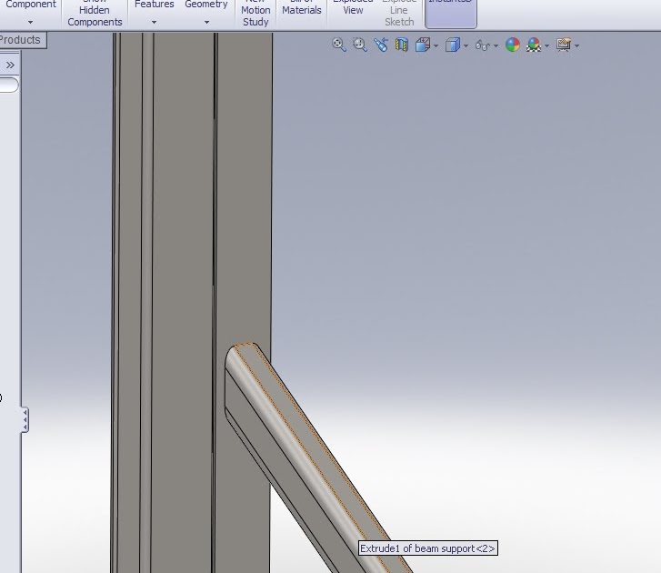 ME2045 Crane Project I Beam Support