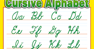 Sara's GV Edu-Blog: The Cursive Alphabet