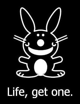 I love Happy Bunny!
