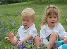 Sean & Hadley in the Texas Bluebonnets