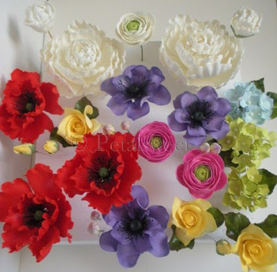  Flowers on The Petalsweet Blog  Busy With Sugar Flowers