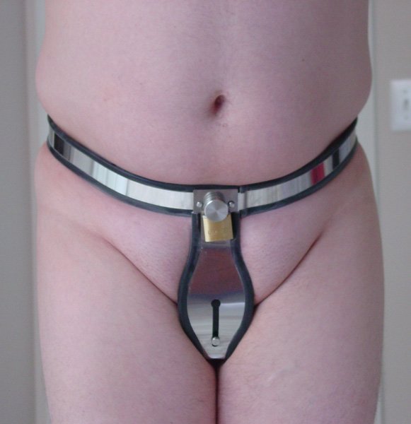 Homemade Male Chastity Belt
