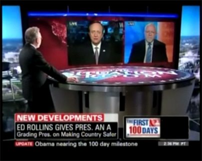CNN Wolf Blitzer Obama Hundred Days Report Card