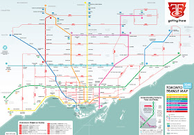 TTC Route Map