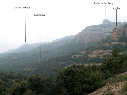 Panoràmica des del camí de la Portella Panoràmica des del camí de la Portella