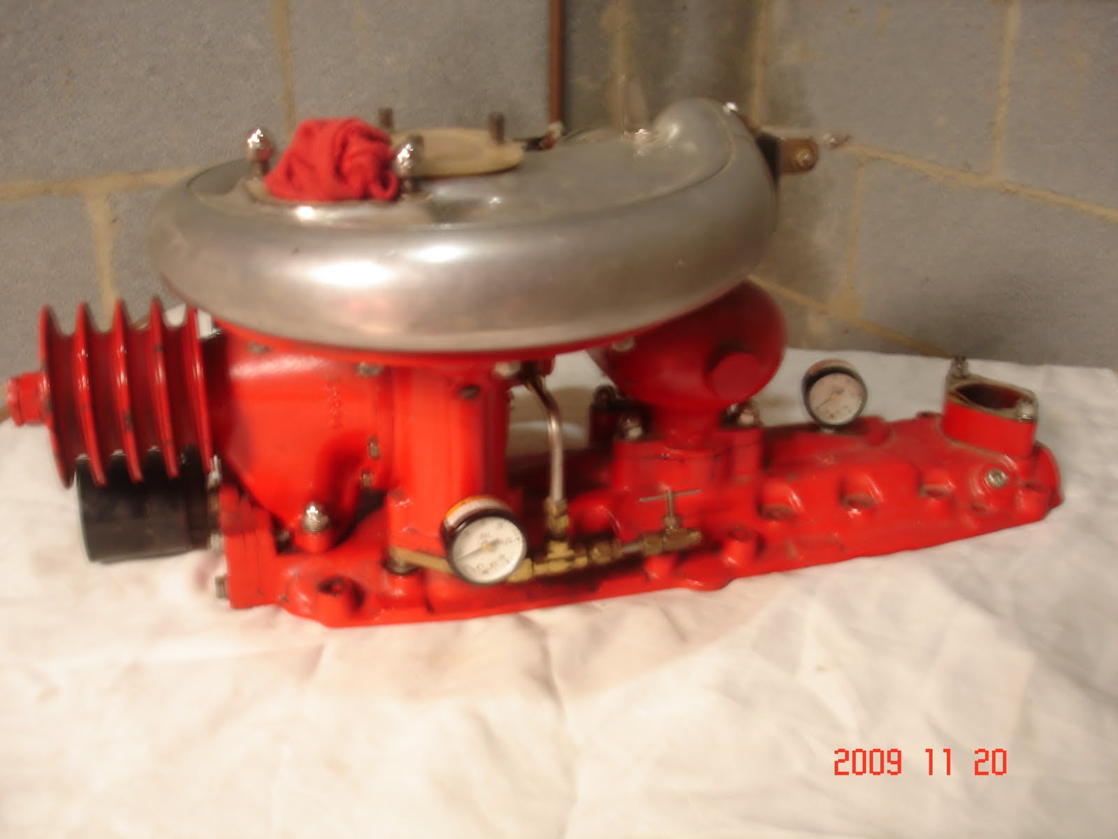 Supercharged Flathead V8