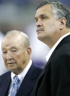 Matt Millen and Lions owner William Clay Ford