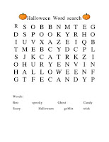 Halloween Word Search Printables