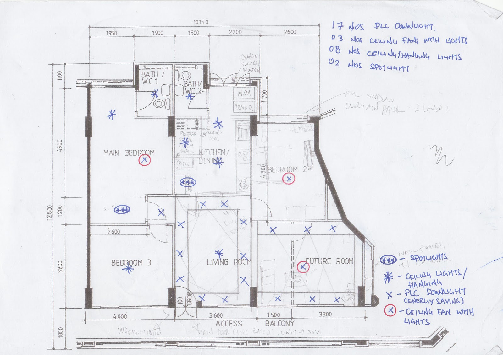 Me Decor Lighting Layout